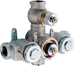 Термостатический смеситель встраиваемый Nicolazzi Thermostatico 4909CR78 С ВНУТРЕННЕЙ ЧАСТЬЮ