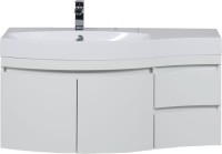Тумба под раковину Aquanet Опера 2-115 белая L