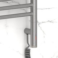 Полотенцесушитель электрический Сунержа Богема 3.1 071-6005-1240 130x45 см, подключение справа, сатин, лесенка