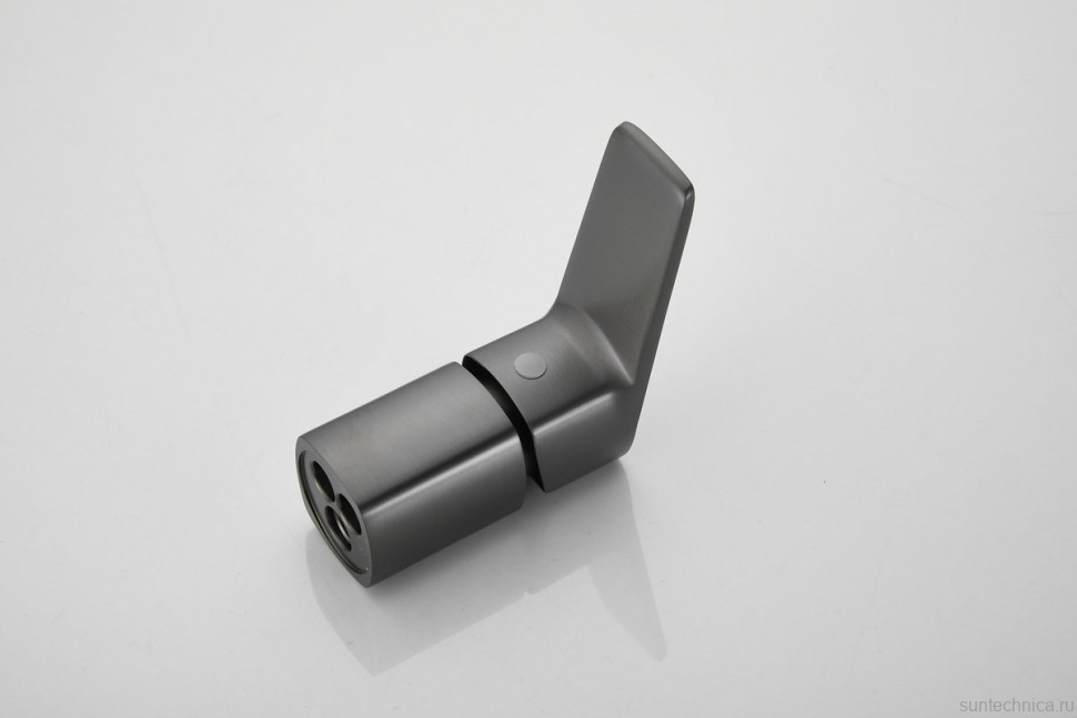 Смеситель на борт ванны BELZ B715 B66715-3 оружейная сталь