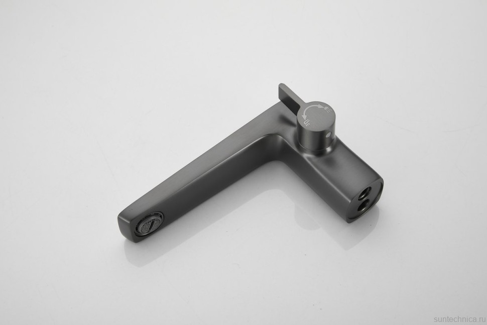 Смеситель на борт ванны BELZ B715 B66715-3 оружейная сталь