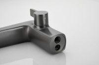 Смеситель на борт ванны BELZ B715 B66715-3 оружейная сталь Смеситель на борт ванны BELZ B715 B66715-3 оружейная сталь