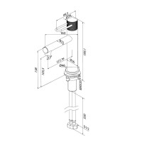 Смеситель для раковины IDDIS Duna DUNSB00i01 глянцевый хром