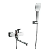 Смеситель с длинным изливом для ванны Frap H61 F2261 хром Смеситель с длинным изливом для ванны Frap H61 F2261 хром