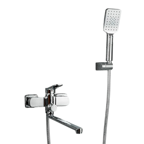 Смеситель с длинным изливом для ванны Frap H61 F2261 хром