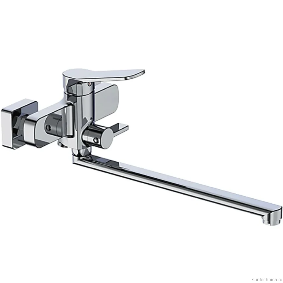Смеситель с длинным изливом для ванны Frap H61 F2261 хром