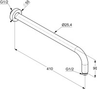 Душевой комплект Kludi Bozz 386340576 С ВНУТРЕННЕЙ ЧАСТЬЮ, 10 в 1, хром