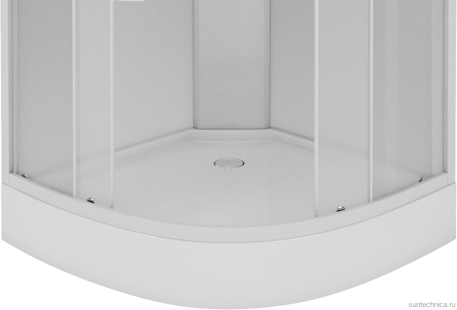 Душевая кабина Niagara Promo P90/13/MT 90x90, профиль белый