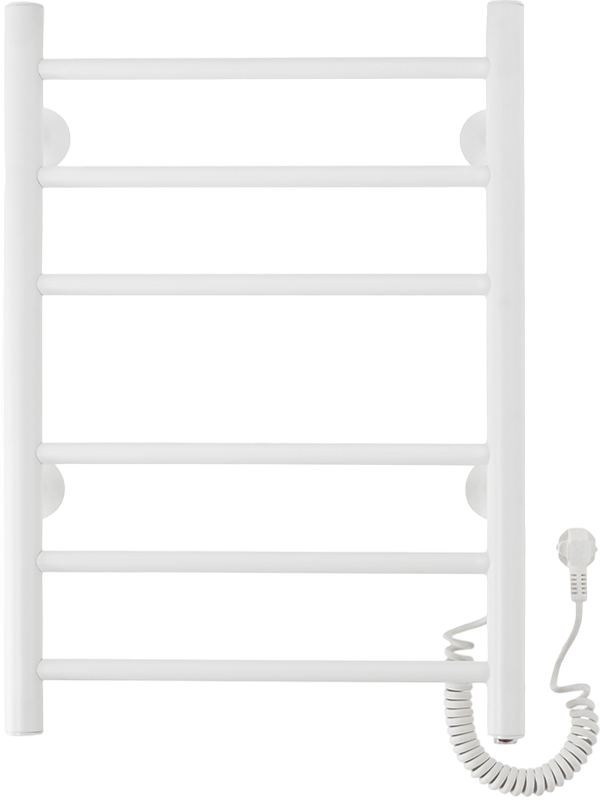 Полотенцесушитель электрический Domoterm Аврора DMT 109-6 40х60, белый, R