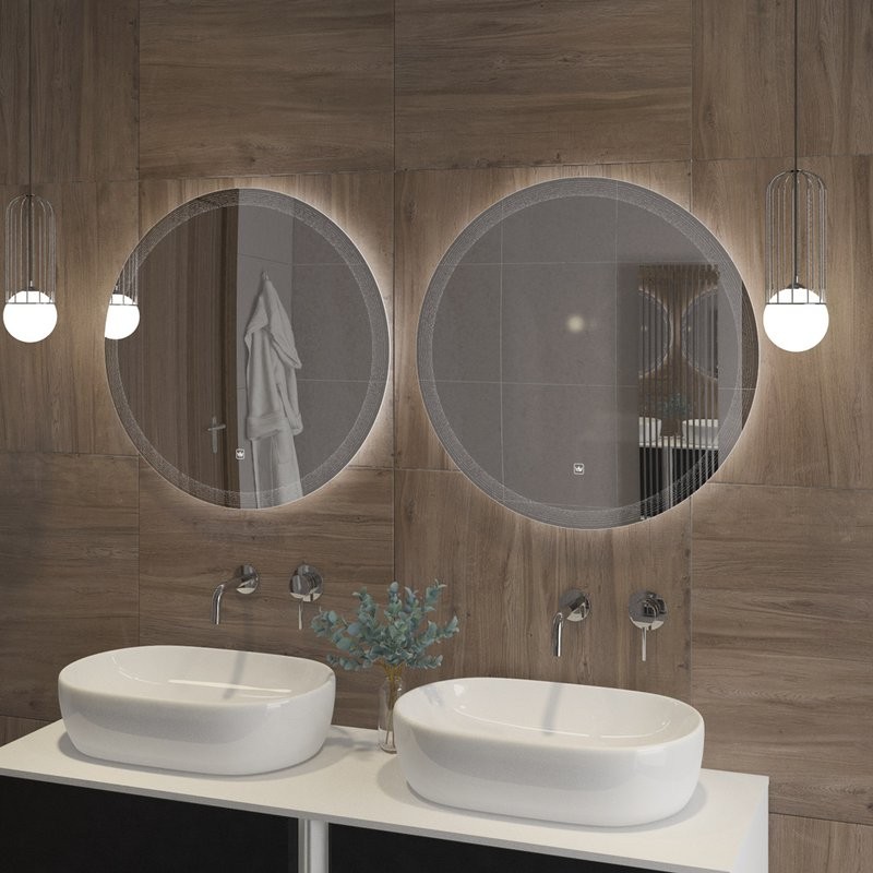 Зеркало круглое Cezares Eco 60, с подсветкой