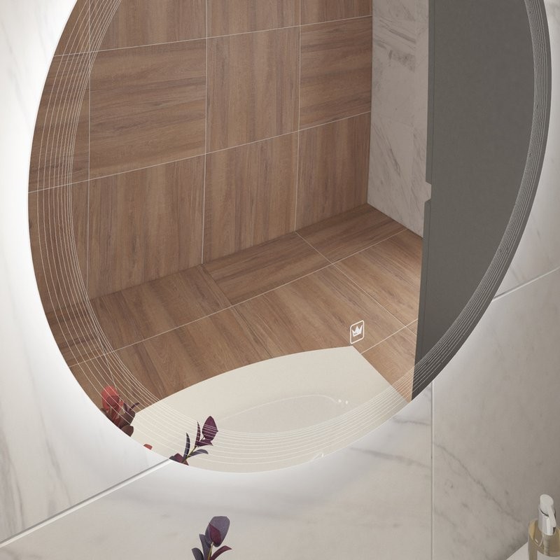 Зеркало круглое Cezares Eco 60, с подсветкой