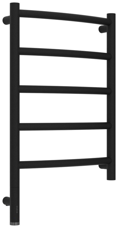 Полотенцесушитель электрический Сунержа Галант 3.1 15-6000-6040 70x45 см, подключение слева, темный титан муар, лесенка