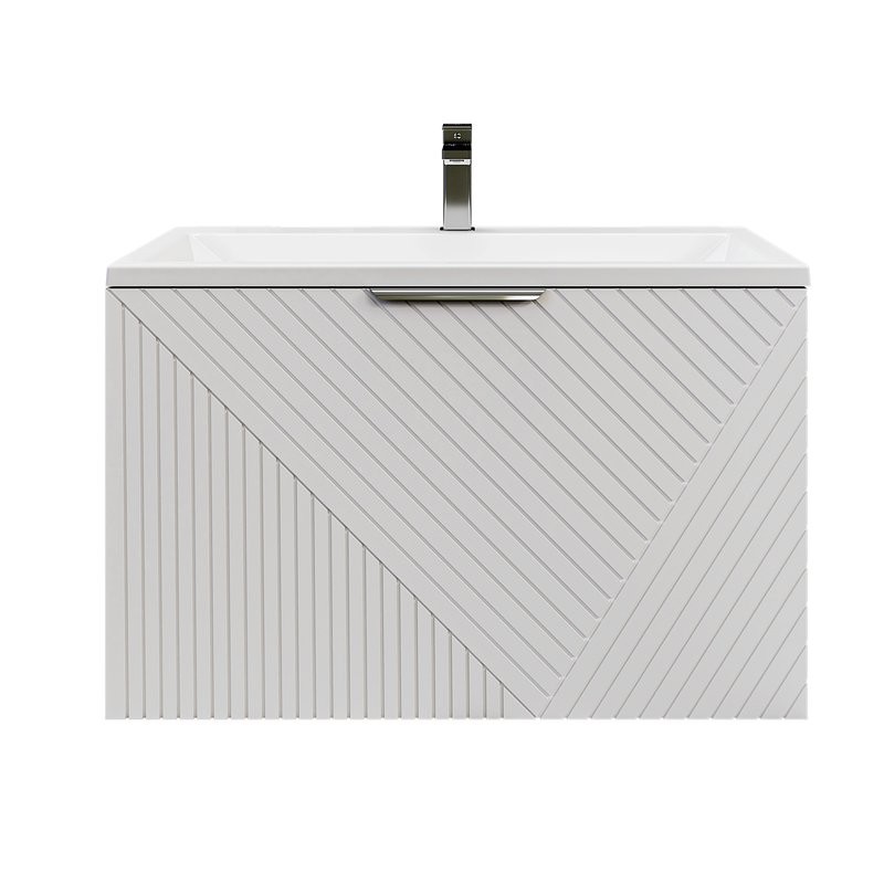 Тумба под раковину без столешницы Grossman Блисс 100 матовая белая