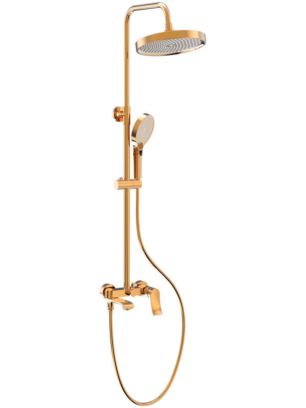Душевая стойка Haiba HB24553-5 золото