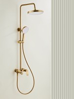 Душевая стойка Haiba HB24553-5 золото Душевая стойка Haiba HB24553-5 золото