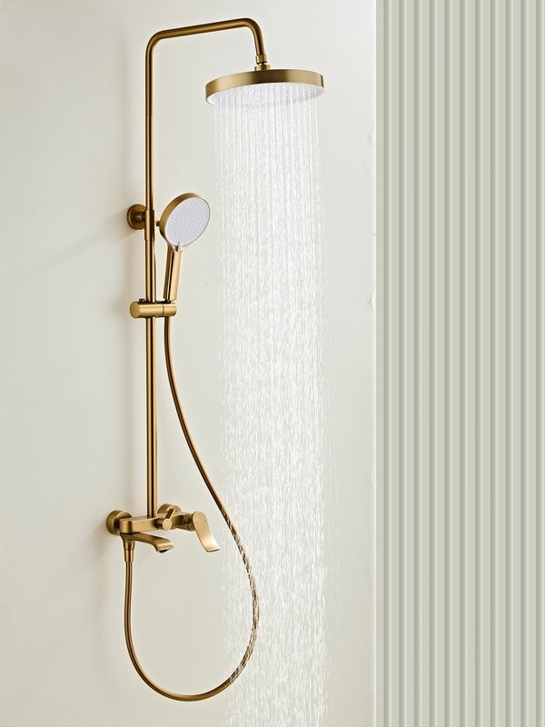 Душевая стойка Haiba HB24553-5 золото