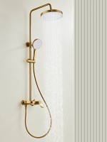 Душевая стойка Haiba HB24553-5 золото Душевая стойка Haiba HB24553-5 золото