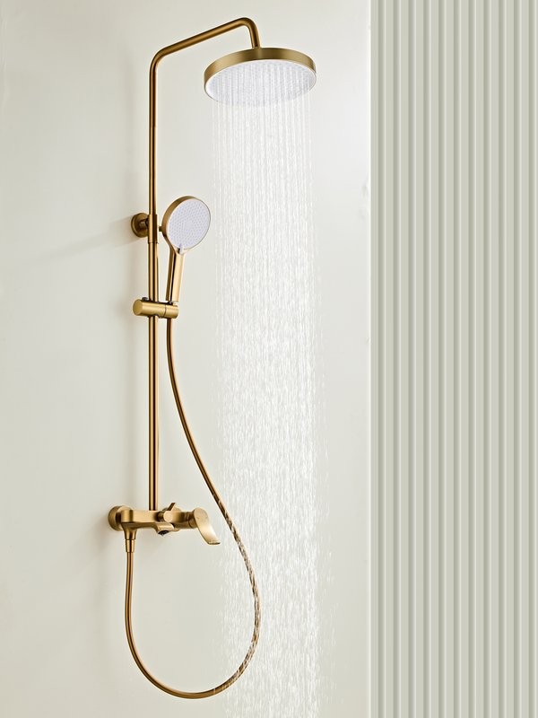 Душевая стойка Haiba HB24553-5 золото