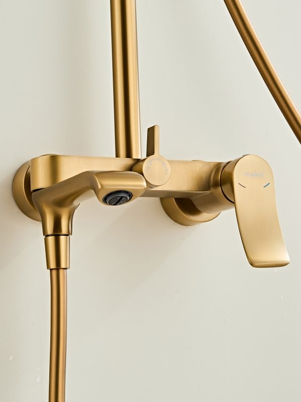 Душевая стойка Haiba HB24553-5 золото