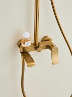 Душевая стойка Haiba HB24553-5 золото Душевая стойка Haiba HB24553-5 золото