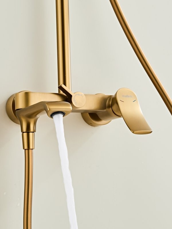 Душевая стойка Haiba HB24553-5 золото