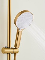 Душевая стойка Haiba HB24553-5 золото Душевая стойка Haiba HB24553-5 золото