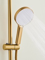 Душевая стойка Haiba HB24553-5 золото Душевая стойка Haiba HB24553-5 золото