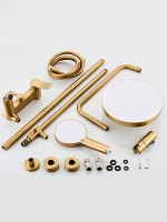 Душевая стойка Haiba HB24553-5 золото Душевая стойка Haiba HB24553-5 золото