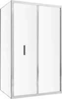 Душевой уголок Abber Sonnenstrand AG07120-S85 85x120, профиль хром, стекло прозрачное