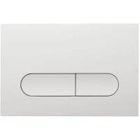 Кнопка смыва для унитаза Veconi Flush V3 пластик, цвет белый глянец Кнопка смыва для унитаза Veconi Flush V3 пластик, цвет белый глянец