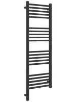 Полотенцесушитель электрический Сунержа Модус 3.1 31-5900-1240 130x45 см, подключение слева, матовый черный, лесенка