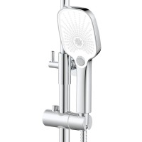 Душевая стойка AZARIO Conda AZ-K2311 хром