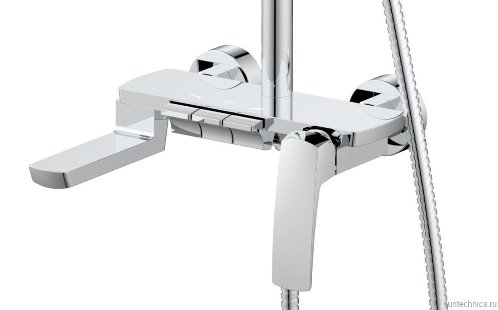 Душевая стойка AZARIO Conda AZ-K2311 хром