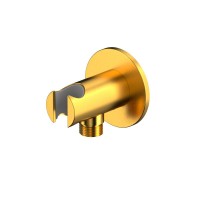 Шланговое подключение WHITECROSS Y1015GLB брашированное золото