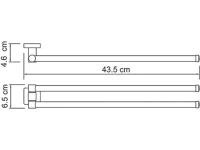 Полотенцедержатель Wasserkraft Lippe K-6531 Полотенцедержатель Wasserkraft Lippe K-6531