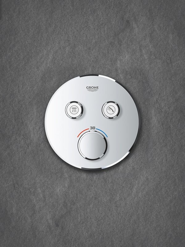 Термостатический смеситель встраиваемый Grohe Grohtherm SmartControl 29119000 для душа