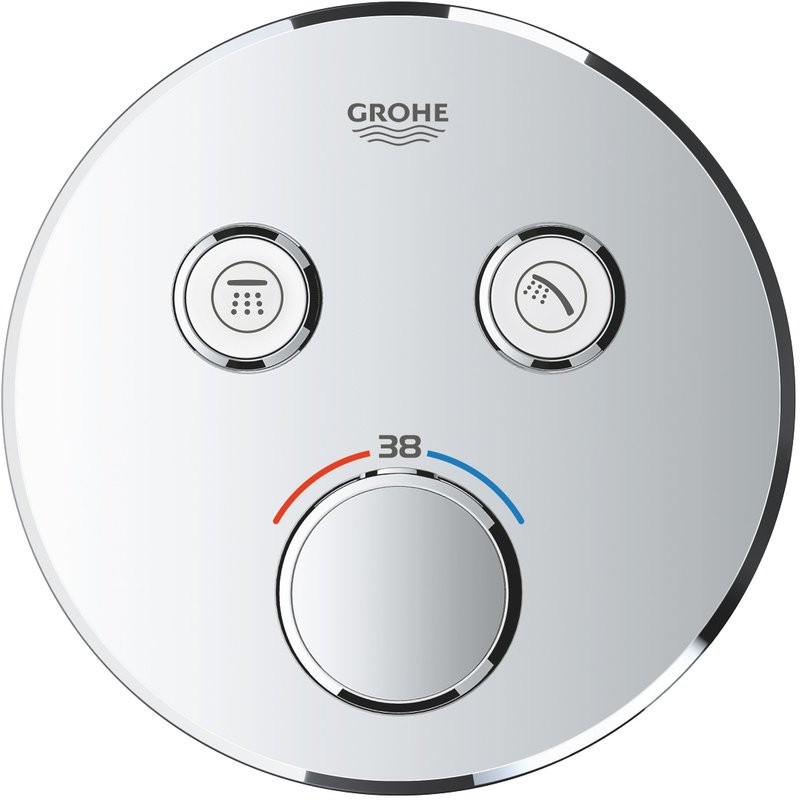 Термостатический смеситель встраиваемый Grohe Grohtherm SmartControl 29119000 для душа