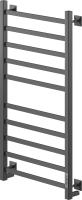 Полотенцесушитель электрический Ника Step 1 100/50, матовый черный RAL9005