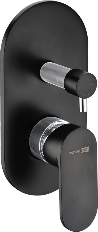 Встраиваемый смеситель для душа и ванны Wasserkraft Elbe 7441 С ВНУТРЕННЕЙ ЧАСТЬЮ
