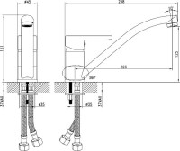 Смеситель для кухни IDDIS Sena SENSB00i05