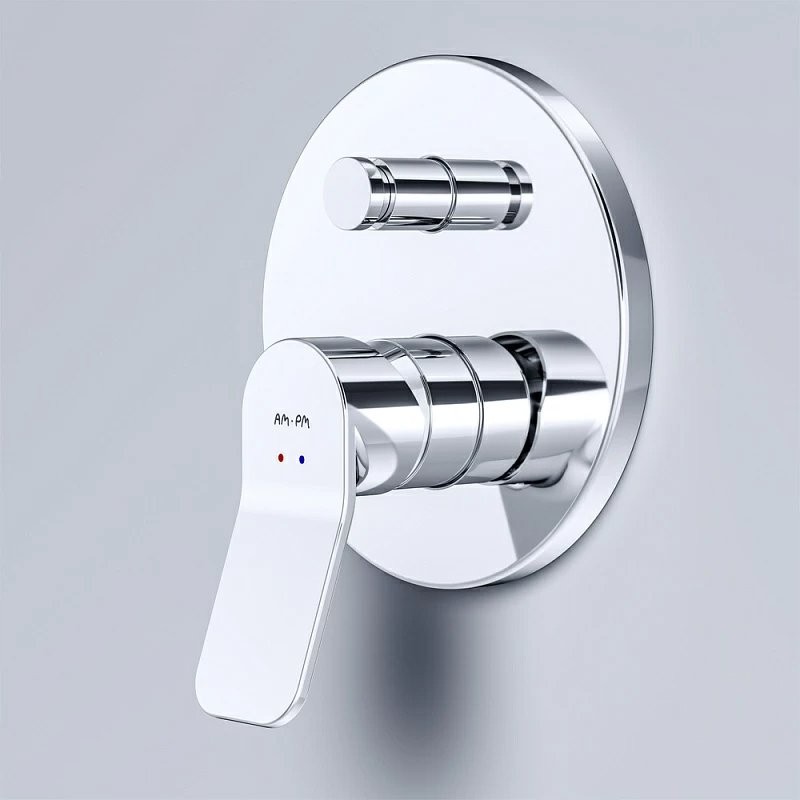 Душевой комплект AM.PM X-Joy FB85A10000 С ВНУТРЕННЕЙ ЧАСТЬЮ, для ванны с душем