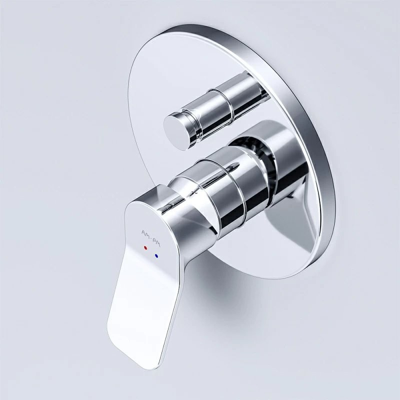 Душевой комплект AM.PM X-Joy FB85A10000 С ВНУТРЕННЕЙ ЧАСТЬЮ, для ванны с душем