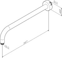 Душевой комплект AM.PM X-Joy FB85A10000 С ВНУТРЕННЕЙ ЧАСТЬЮ, для ванны с душем