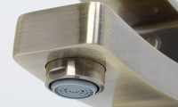 Смеситель для ванны с душем Wasserkraft Exter 1601 светлая бронза
