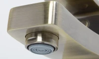 Смеситель для ванны с душем Wasserkraft Exter 1601 светлая бронза