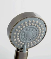 Смеситель для ванны с душем Wasserkraft Exter 1601 светлая бронза