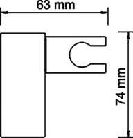 Смеситель для ванны с душем Wasserkraft Exter 1601 светлая бронза