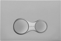 Система инсталляции для унитазов VitrA V8 768-5800-01 с кнопкой смыва Sirius 740-0486 матовый хром