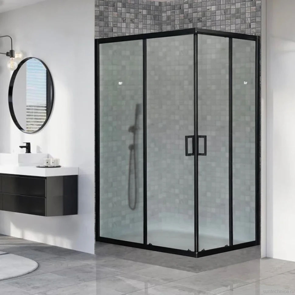 Душевой уголок Royal Bath HPD RB8120HPD-C-BL 120x80