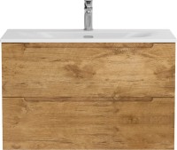 Мебель для ванной комнаты BelBagno Etna 90 rovere nature, раковина BB-8099-90